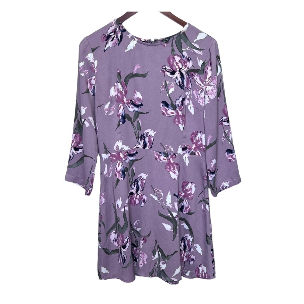 Dynamite Floral Lilac Dress Size Medium